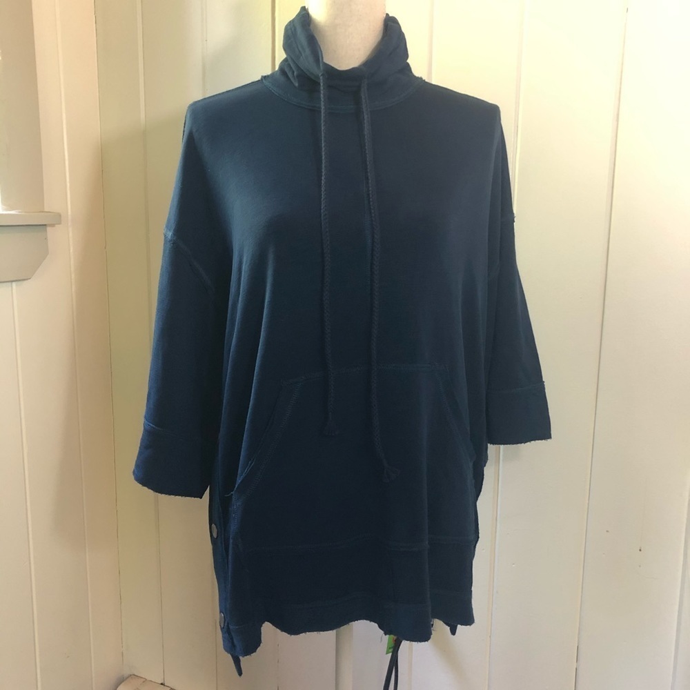 Womens Free People Embers Cowl Neck Sweatshirt - Picture 5 of 8
